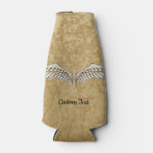 Beige Wings Bottle Cooler (Voorkant)