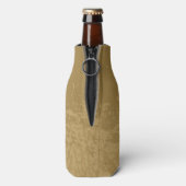 Beige Wings Bottle Cooler (Fles Achterkant)