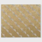 Beige wings cadeaupapier (Vlak)