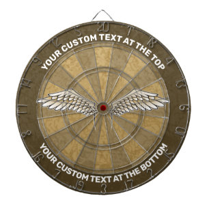 Beige Wings Dart Board Dartbord