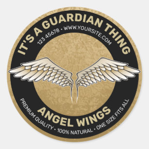 Beige Wings Etiket