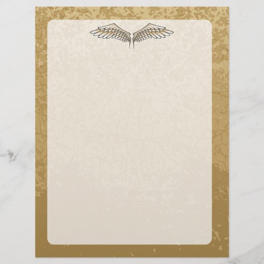 Beige wings flyer (Voorkant)