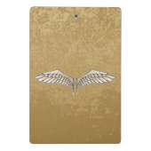 Beige wings mini klembord (Achterkant)