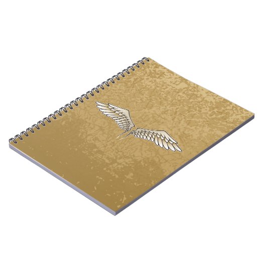 Beige wings notitieboek (Linkerzijde)