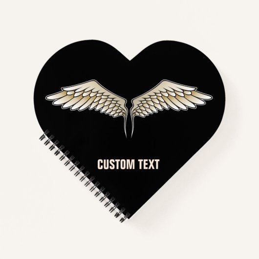 Beige wings notitieboek (Voorkant)