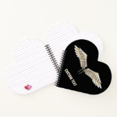 Beige wings notitieboek (Binnen)