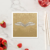 Beige wings servetten (Insitu)