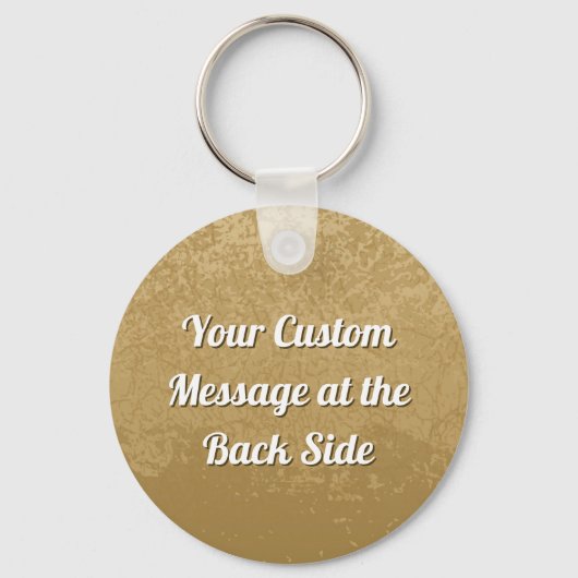 Beige Wings Sleutelhanger (Achterkant)