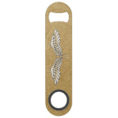Beige Wings Speed Bottle Open Speed Flessenopener (Voorkant)