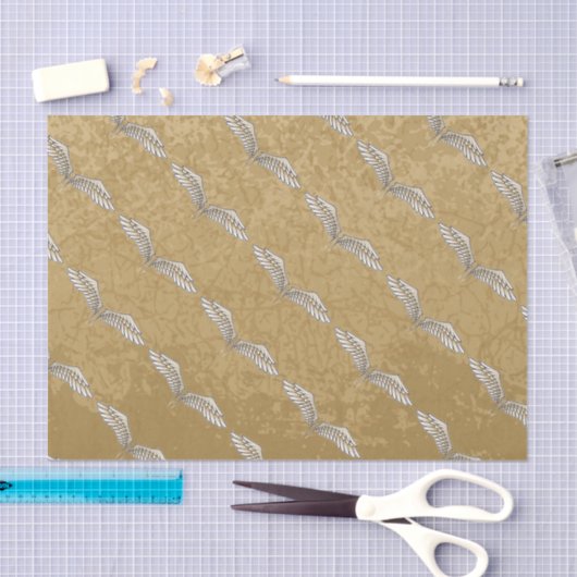 Beige wings tissuepapier (Craft)