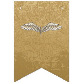 Beige wings vlaggetjes (Tweede vlag)