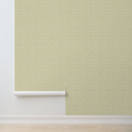 Beige wit Abstract Geometrisch in Islamitische sti Behang