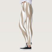 beige wit leggings (Links)