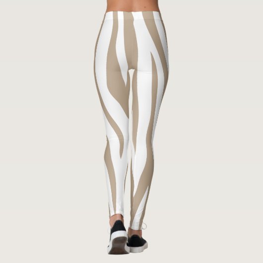 beige wit leggings (Achterkant)