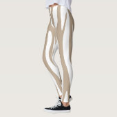 beige wit leggings (Links)
