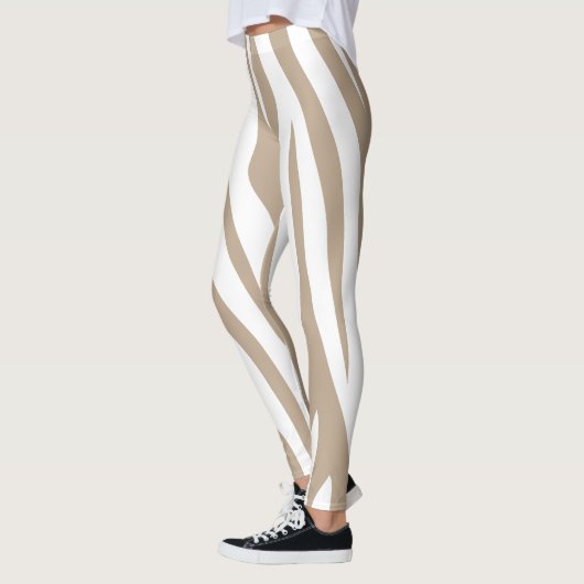 beige wit leggings (Links)