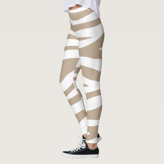 beige wit leggings (Links)