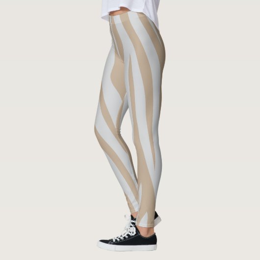 beige wit leggings (Links)
