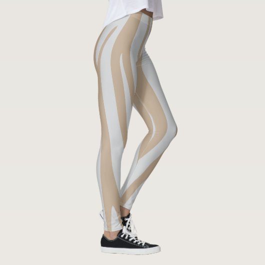 beige wit leggings (Rechts)
