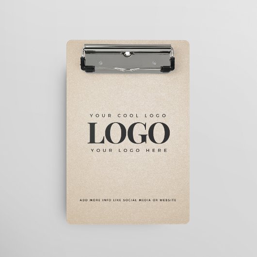 Beige Zand Grijzige Voeg de BedrijfsDouane van de  Mini Klembord