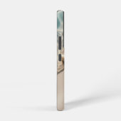 Beige zeesterschelp Tropisch strand Oceaan Samsung Galaxy Hoesje (Rechterkant)