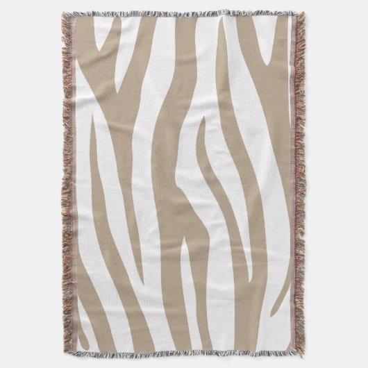 Beige zegel deken (Voorkant Verticaal)