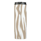 Beige zegel thermosbeker (Achterkant)