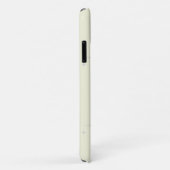 Beige Zwart Vet Typografie Case-Mate iPhone Case (Achterkant/rechts)