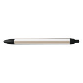Beige Zwarte Inkt Pen (Voorkant)