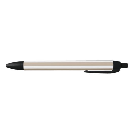 Beige Zwarte Inkt Pen (Bodem)