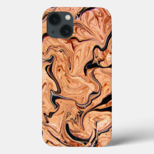 Beige Zwarte Marmer iPhone 6, Tough Xtreme 13 Hoesje