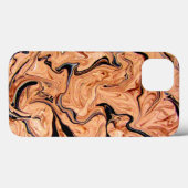 Beige Zwarte Marmer iPhone 6, Tough Xtreme Case-Mate iPhone Case (Achterkant (horizontaal))