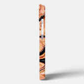 Beige Zwarte Marmer iPhone 6, Tough Xtreme Case-Mate iPhone Case (Achterkant / Links)