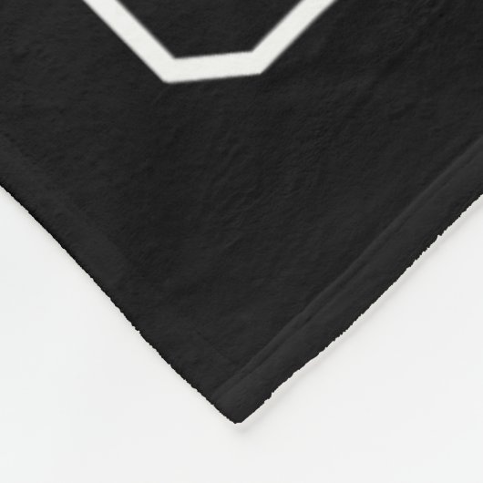 Beignet New Orleans French Quarter  Fleece Deken (Hoek)