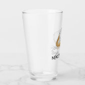 Beignet New Orleans NOLA Louisiana Pastry Glas (Rechts)