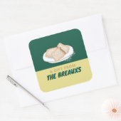 BEIGNET VIERKANTE STICKER (Envelop)