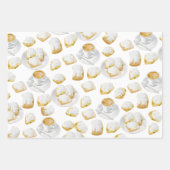 Beignets en koffie inpakpapier vel (Voorkant 2)