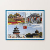 Beijin - China - mozaïek - Legpuzzel (Horizontaal)