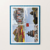 Beijin - China - mozaïek - Legpuzzel (Verticaal)