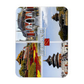 Beijin - China - mozaïek - Magneet (Verticaal)