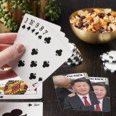 BEIJING BIDEN "I BACK" GEAR POKERKAARTEN (Insitu)