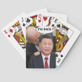 BEIJING BIDEN "I BACK" GEAR POKERKAARTEN (Achterkant)