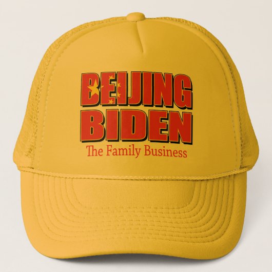 Beijing-Biden-The-Family-Business- Trucker Pet (Voorkant)