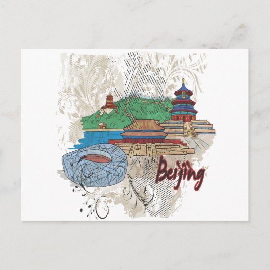 Beijing Briefkaart (Voorkant)
