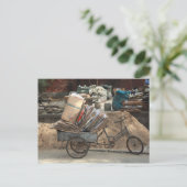 Beijing China Bicycle Briefkaart (Staand voorkant)