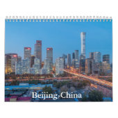 Beijing-China Calendar Kalender (Hoes)