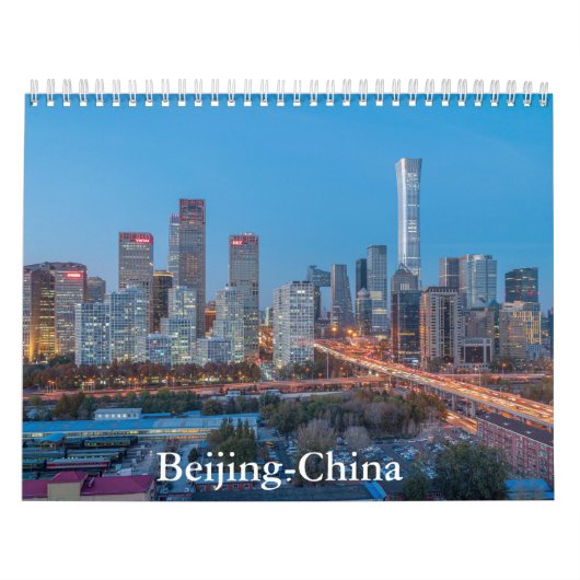 Beijing-China Calendar Kalender (Hoes)