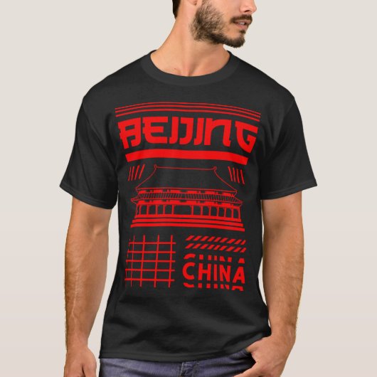 Beijing - China Design T-shirt (Voorkant)
