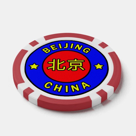 Beijing China Poker Chips (Enkel)