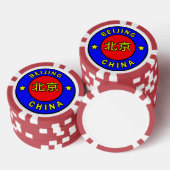Beijing China Poker Chips (Opstapeling)